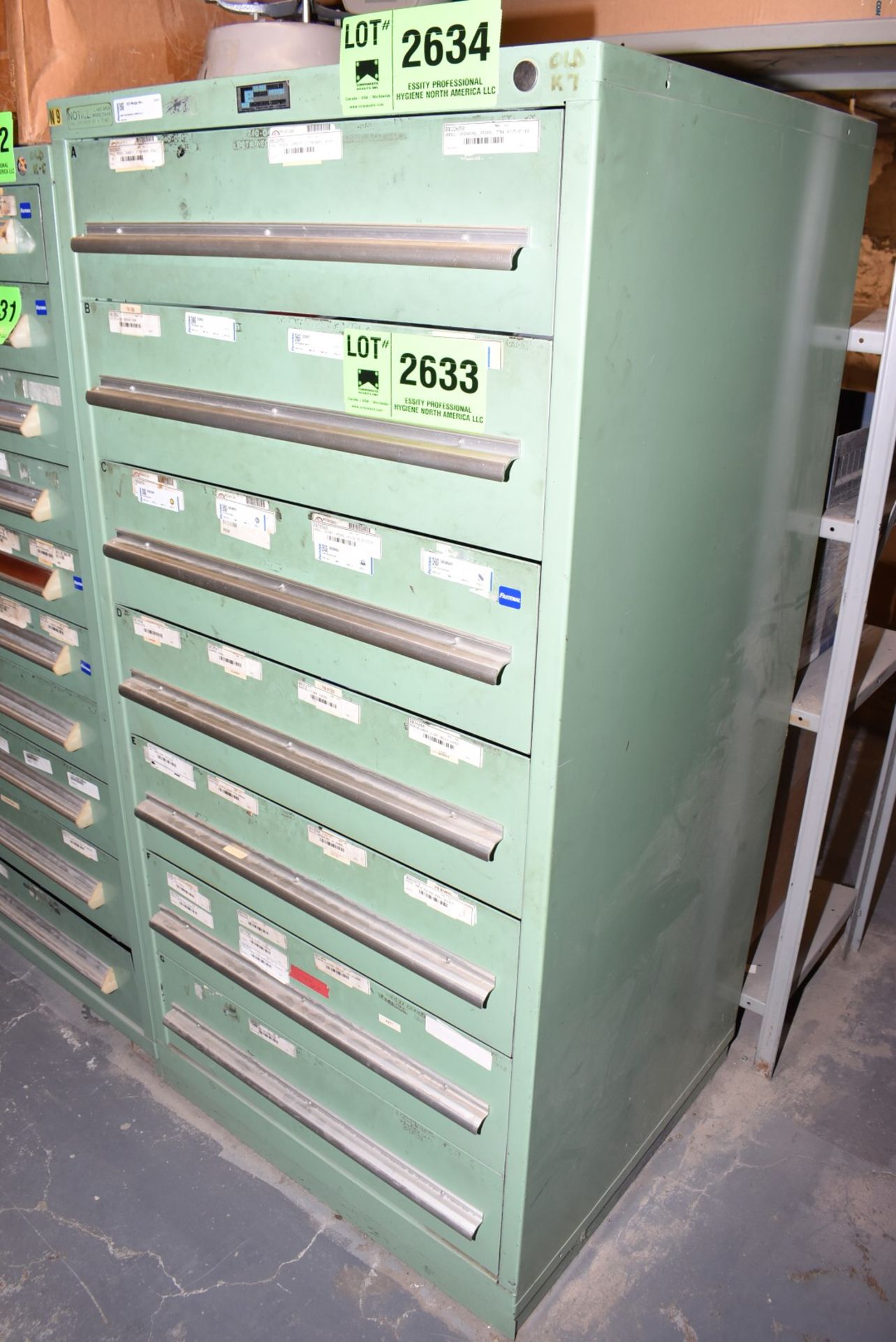 RACK ENGINEERING 7-DRAWER TOOL CABINET (CONTENTS NOT INCLUDED) (DELAYED DELIVERY) [RIGGING FEES