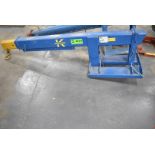 KOKE TILT JIB-2 6,000 LB. CAPACITY FORK LIFT BOOM ATTACHMENT, S/N: 139544 [RIGGING FEES FOR LOT #