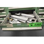 LOT/ CONTENTS OF DRAWER - GUIDED CYLINDERS [RIGGING FEES FOR LOT #2355 - $TBD USD PLUS APPLICABLE