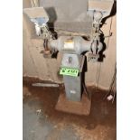 BALDOR DOUBLE END PEDESTAL GRINDER S/N P12-93 [RIGGING FEES FOR LOT #2121 - $100 USD PLUS APPLICABLE