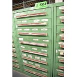 STANLEY VIDMAR 8-DRAWER TOOL CABINET [RIGGING FEES FOR LOT #2333 - $100 USD PLUS APPLICABLE TAXES]
