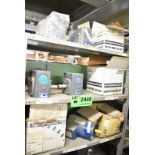 LOT/ CONTENTS OF (3) SHELVES - SPARE MOTORS & GEARBOXES [RIGGING FEES FOR LOT #2440 - $100 USD