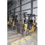 CATERPILLAR 2C6000 6,000 LBS. CAPACITY LPG FORKLIFT WITH 185" MAX VERTICAL REACH, 3-STAGE HIGH