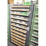 STANLEY VIDMAR 12-DRAWER TOOL CABINET (CONTENTS NOT INCLUDED) (DELAYED DELIVERY) [RIGGING FEES FOR