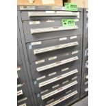 STANLEY VIDMAR 7-DRAWER TOOL CABINET (CONTENTS NOT INCLUDED) (DELAYED DELIVERY) [RIGGING FEES FOR