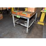 METAL SHOP TABLE [RIGGING FEES FOR LOT #2079 - $50 USD PLUS APPLICABLE TAXES]