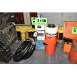 OTC 10000 PSI HYDRAULIC POWER PACK WITH POWER TEAM 55 TON JACK, S/N 315587