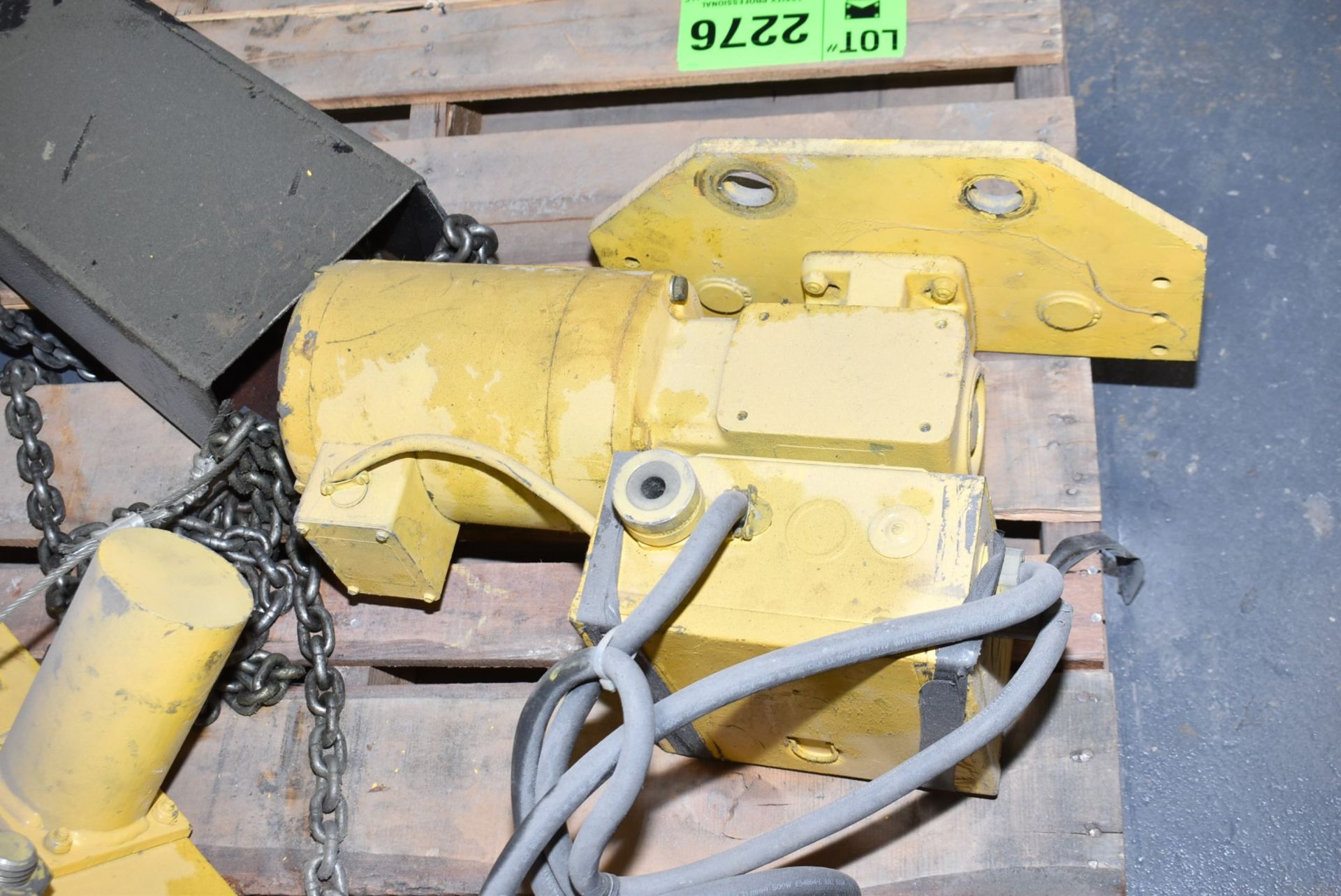 BUDGIT (2007) 3 TON CAPACITY ELECTRIC HOIST WITH TROLLEY, S/N: BEH77395R [RIGGING FEES FOR LOT #2276 - Image 6 of 6