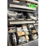 LOT/ REMAINING CONTENTS OF CABINET - SR-4 WRAPPER SPARE PARTS & COMPONENTS (TOOL CABINET NOT
