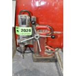 MILWAUKEE 4221 ELECTROMAGNETIC HEAVY DUTY MAG BASE DRILL S/N N/A [RIGGING FEES FOR LOT #2026 - $25