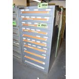 STANLEY VIDMAR 10-DRAWER TOOL CABINET (CONTENTS NOT INCLUDED) (DELAYED DELIVERY) [RIGGING FEES FOR