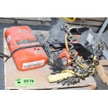 LOT/ CM LODESTAR 2 TON CAPACITY ELECTRIC HOIST & CM LODESTARE 1/2 TON CAPACITY ELECTRIC HOIST WITH