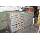 LOT/ (1) 10 DRAWER TOOL CABINET AND (1) 4 DRAWER TOOL CABINET [RIGGING FEES FOR LOT #2084 - $200 USD