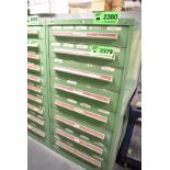 STANLEY VIDMAR 8-DRAWER TOOL CABINET (CONTENTS NOT INCLUDED) (DELAYED DELIVERY) [RIGGING FEES FOR