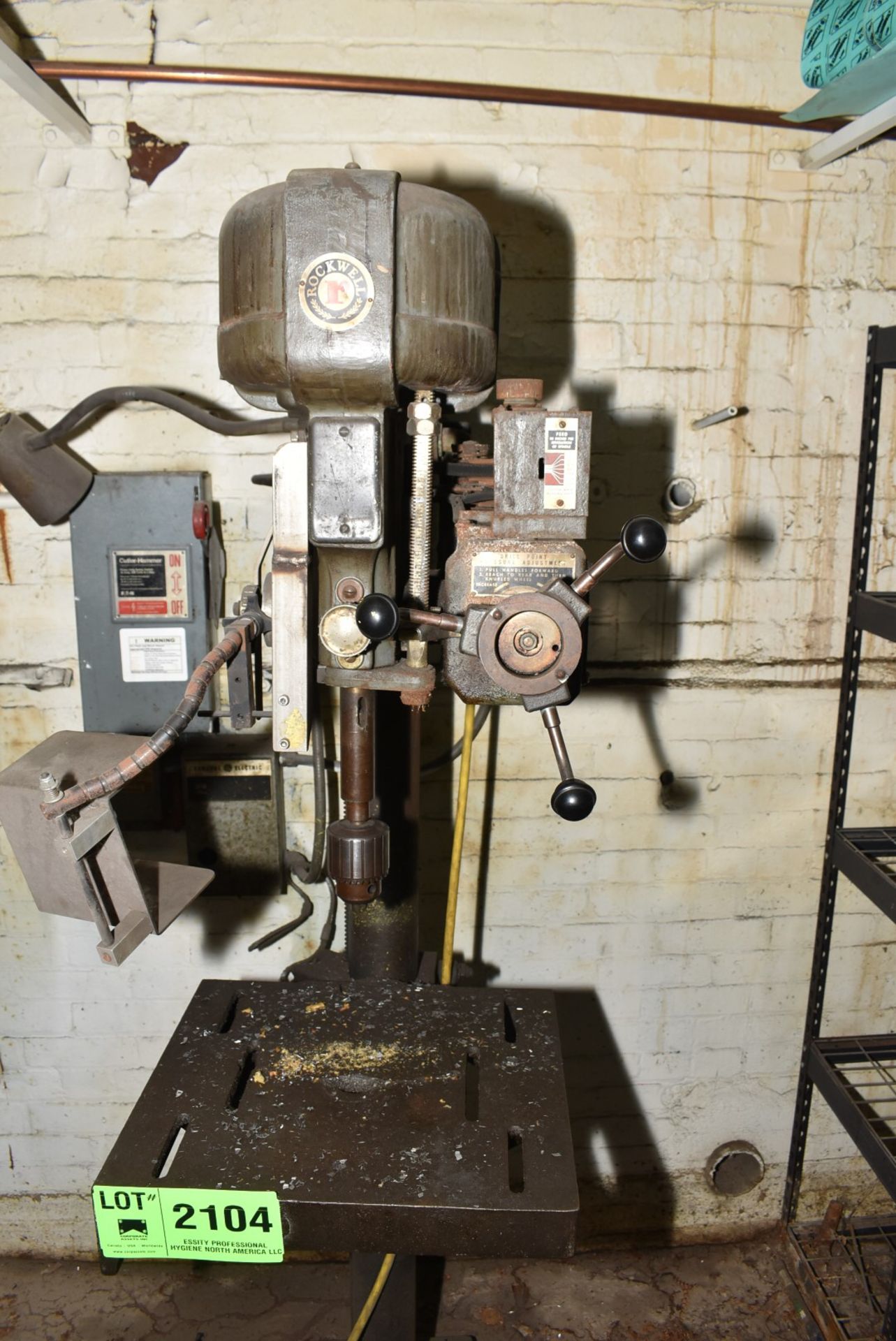 ROCKWELL DELTA FLOOR TYPE DRILL PRESS, S/N N/A (CI) [RIGGING FEES FOR LOT #2104 - $100 USD PLUS - Image 2 of 3