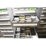 LOT/ CONTENTS OF CABINET - SR-6 EZ WRAPPER SPARE PARTS & COMPONENTS (TOOL CABINET NOT INCLUDED) [