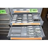 LOT/ CONTENTS OF CABINET - METRIC HARDWARE (TOOL CABINET NOT INCLUDED) [RIGGING FEES FOR LOT #2653 -