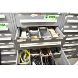 LOT/ CONTENTS OF CABINET - PERINI SPARE PARTS & COMPONENTS (TOOL CABINET NOT INCLUDED) [RIGGING FEES