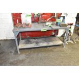 METAL SHOP TABLE [RIGGING FEES FOR LOT #2038 - $50 USD PLUS APPLICABLE TAXES]