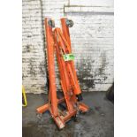 JET JFHC-200X 2 TON PORTABLE FOLDING ENGINE HOIST [RIGGING FEES FOR LOT #2032 - $25 USD PLUS