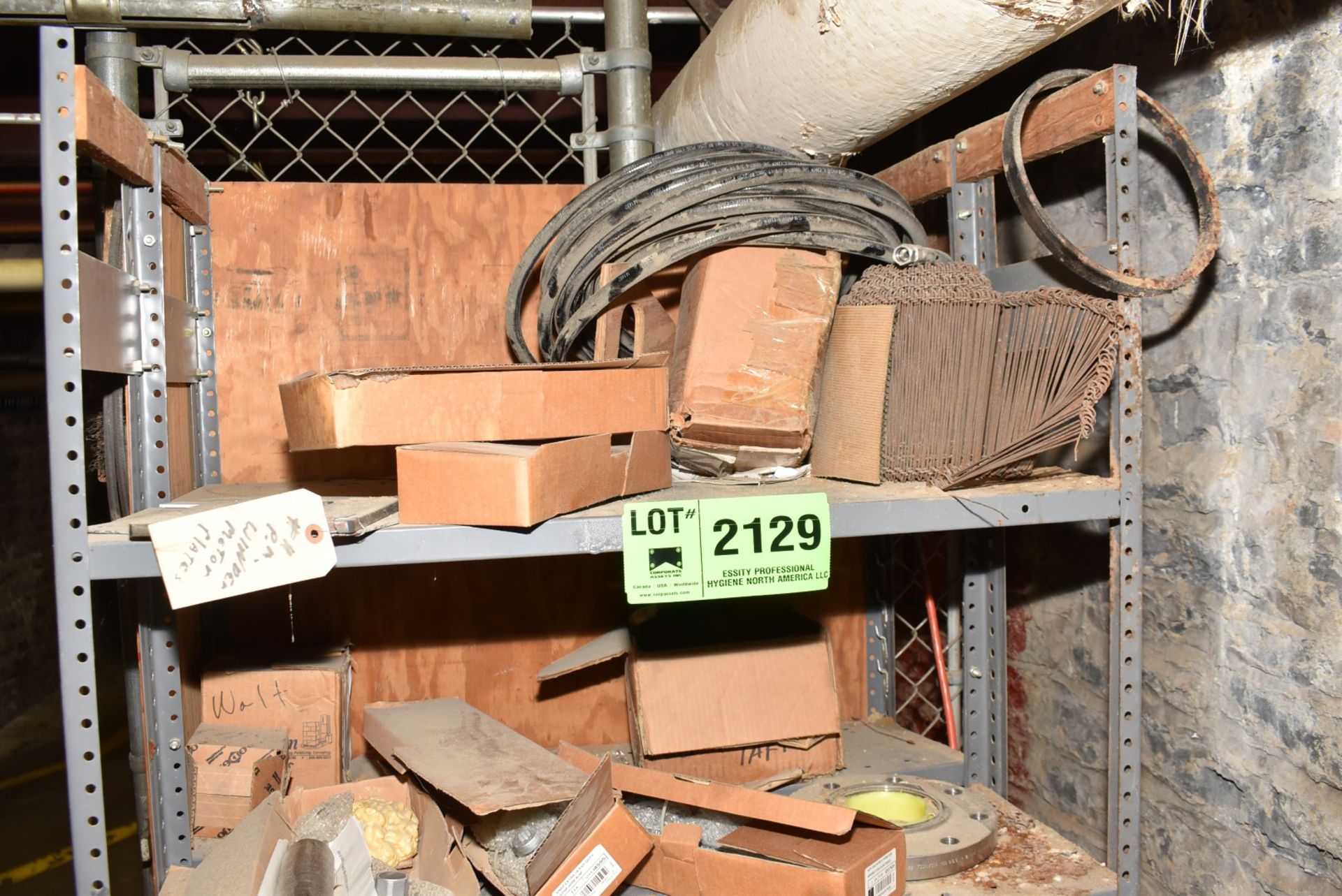 LOT/ SHELF WITH CONTENTS CONSISTING OF PARTS [RIGGING FEES FOR LOT #2129 - $TBD USD PLUS - Image 2 of 5