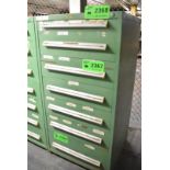 STANLEY VIDMAR 7-DRAWER TOOL CABINET (CONTENTS NOT INCLUDED) (DELAYED DELIVERY) [RIGGING FEES FOR