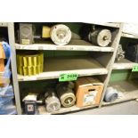 LOT/ CONTENTS OF (3) SHELVES - SPARE MOTORS & GEARBOXES [RIGGING FEES FOR LOT #2439 - $100 USD