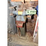 BALDOR DOUBLE END PEDESTAL GRINDER (CI) [RIGGING FEES FOR LOT #2127 - $100 USD PLUS APPLICABLE