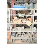 LOT/ CONTENTS OF SHELF - INCLUDING COUPLINGS, FLANGES, SPARE PARTS [RIGGING FEES FOR LOT #2694 - $