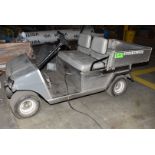 CLUBCAR CARRYALL 1 ELECTRIC UTILITY GOLF CART WITH CHARGER, S/N N/A (DELAYED DELIVERY) [RIGGING FEES