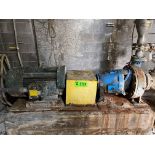 LOT/ H-D TOWER STOCK PUMP NO. 2 WITH TOSHIBA 100HP ELECTRIC MOTOR AND GOULDS 4X6-18 PUMP, S/N N/A (