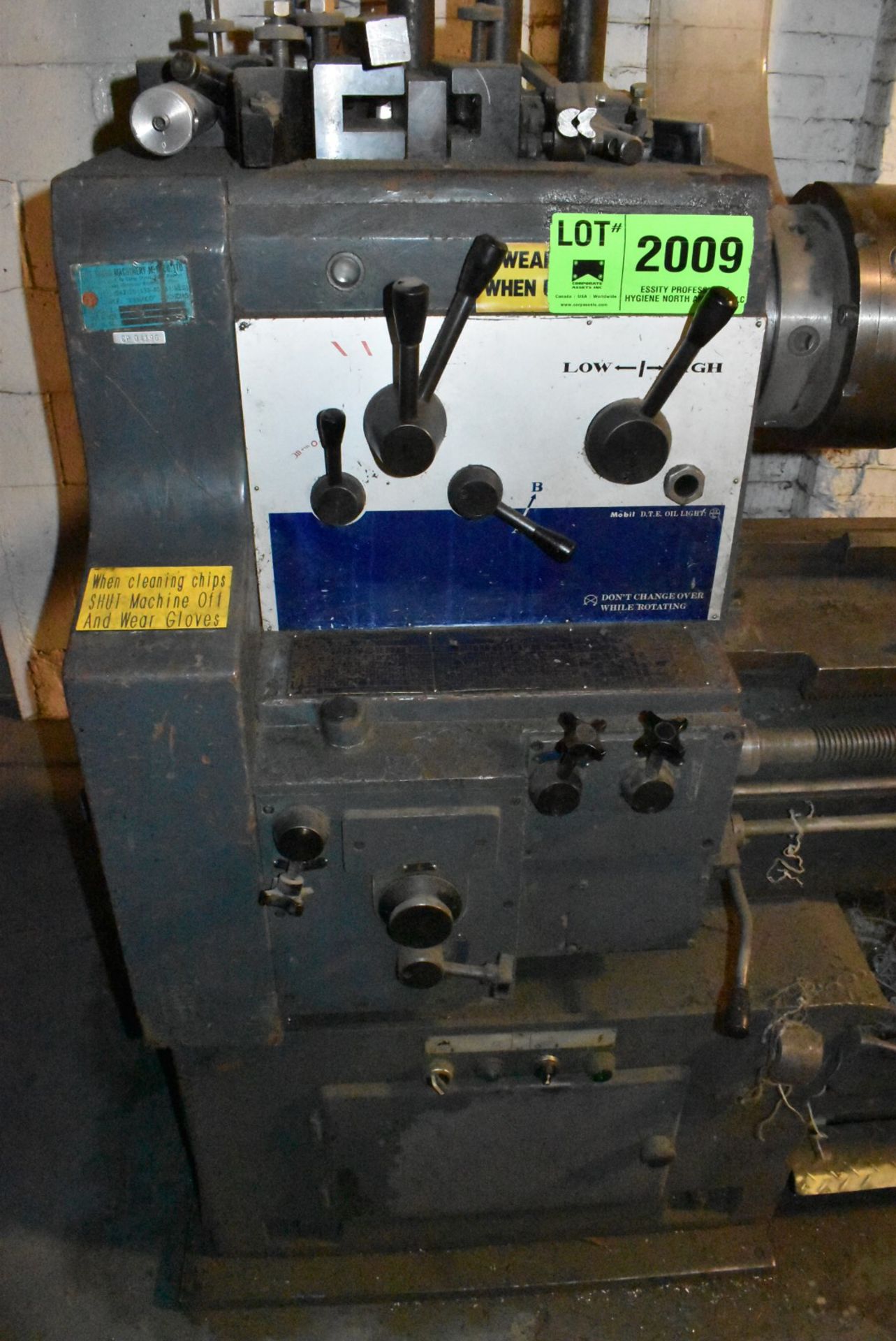 JET JE24X100 GAP BED ENGINE LATHE WITH 24" SWING OVER BED, 33" SWING IN THE GAP, 100" BETWEEN - Image 6 of 12
