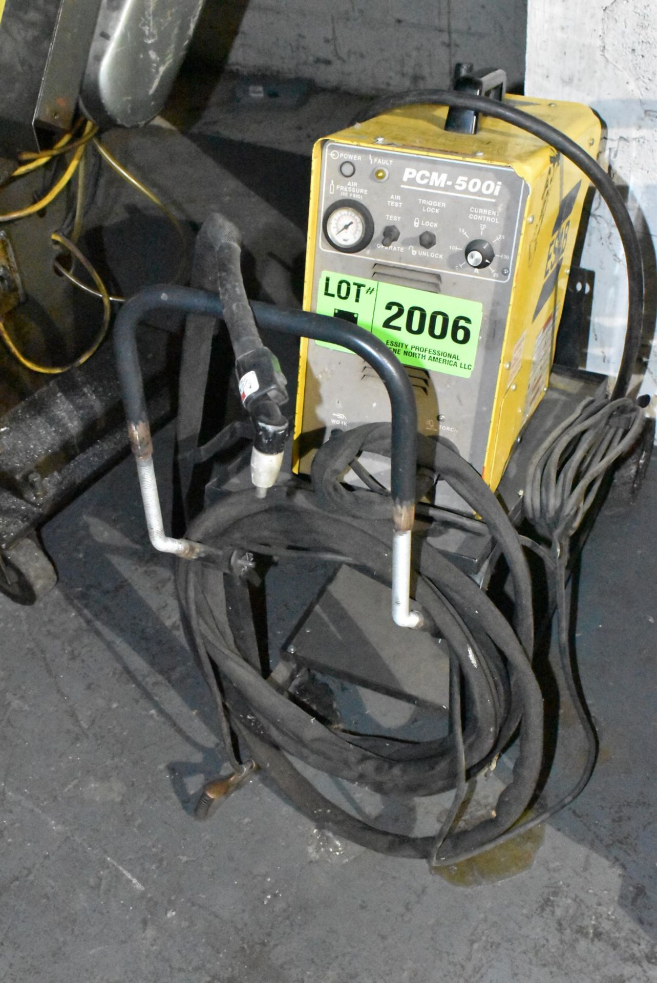 ESAB PCM-500I PORTABLE PLASMA CUTTERS WITH CABLES AND GUN, S/N N/A (CI) [RIGGING FEES FOR LOT # - Image 2 of 7