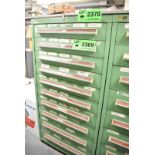 STANLEY VIDMAR 10-DRAWER TOOL CABINET (CONTENTS NOT INCLUDED) (DELAYED DELIVERY) [RIGGING FEES FOR
