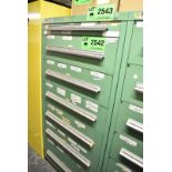 STANLEY VIDMAR 7-DRAWER TOOL CABINET (CONTENTS NOT INCLUDED) (DELAYED DELIVERY) [RIGGING FEES FOR