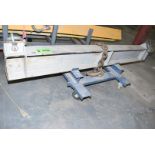 LOT/ SPREADER BEAM WITH 116" SPAN & CART [RIGGING FEES FOR LOT #2292 - $50 USD PLUS APPLICABLE