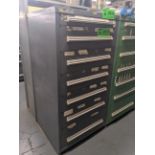 STANLEY VIDMAR 7-DRAWER TOOL CABINET (CONTENTS NOT INCLUDED) (DELAYED DELIVERY) [RIGGING FEES FOR