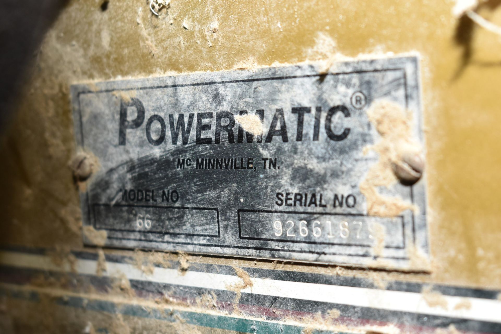 POWERMATIC 66 TABLE SAW WITH 12" BLADE, S/N 92661879 (CI) [RIGGING FEES FOR LOT #2126 - $200 USD - Bild 4 aus 4