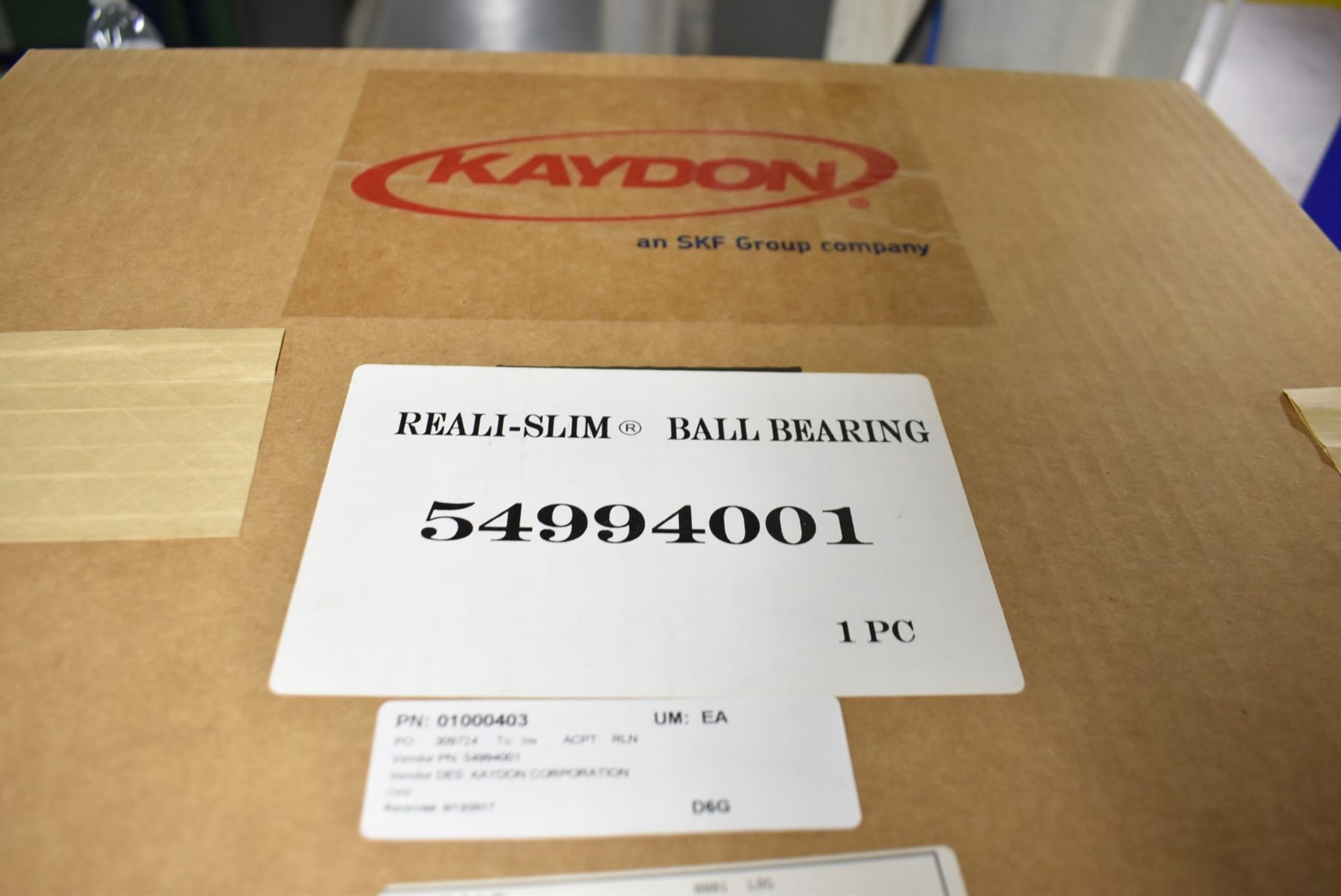 LOT/ KAYDON REAL-SLIM 54994001 BALL BEARINGS [RIGGING FEES FOR LOT #2664 - $50 USD PLUS APPLICABLE - Image 3 of 3