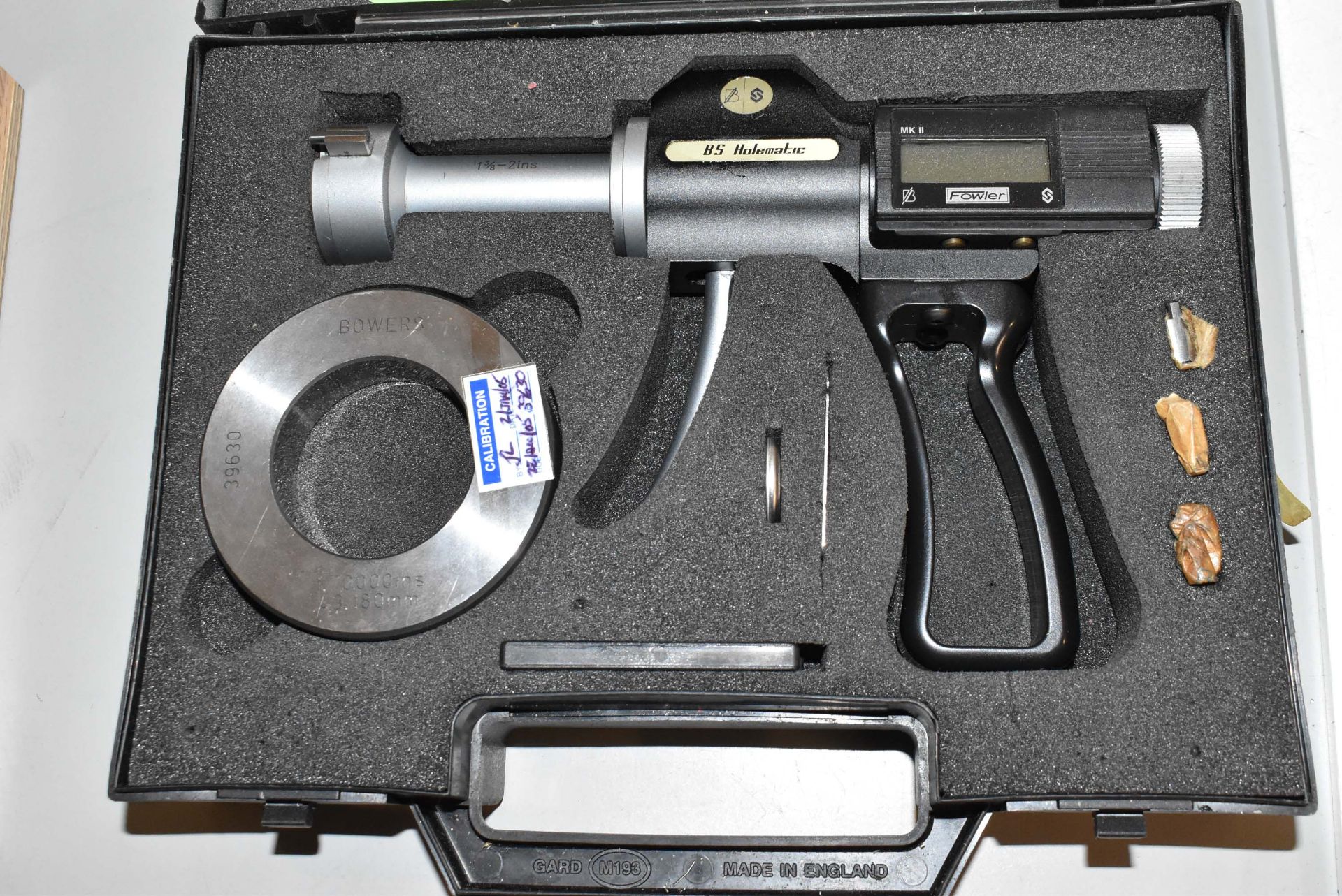 FOWLERS BS HOLEMATIC 1 3/8" TO 2" DIGITAL BORE GAUGE - Image 2 of 3