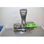 E.W. SCALE EXACT WEIGHT BALANCE SCALE S/N 356701