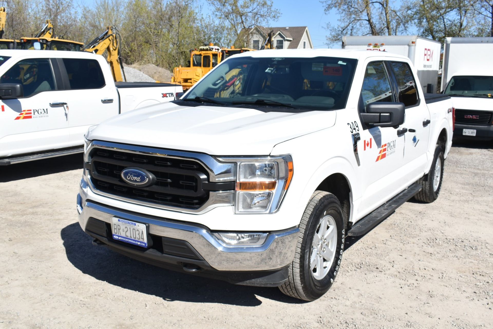 FORD (2021) F150 XLT CREW CAB PICKUP TRUCK WITH 3.5L 6 CYL. GAS ENGINE, AUTO. TRANSMISSION, 4X4,