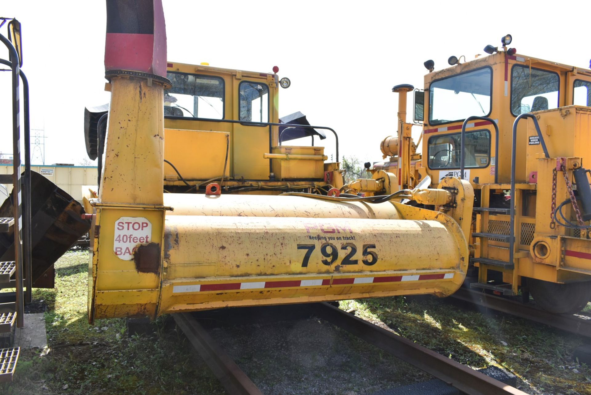 BERT PYKE MODEL 5063500 BALLAST REGULATOR WITH DIESEL ENGINE, WINTER KIT INCLUDING PLOW & SNOW - Image 2 of 11