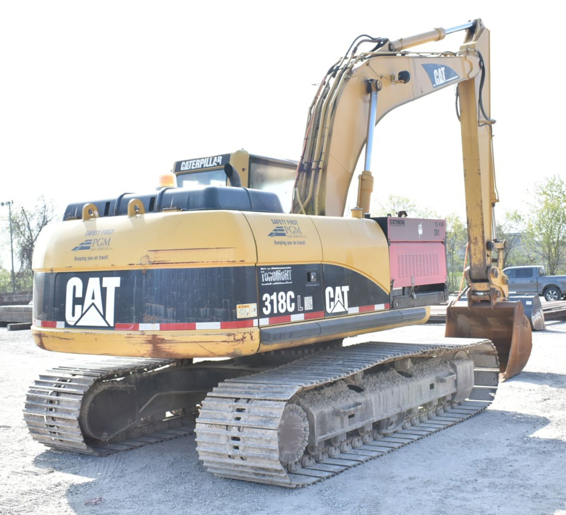 CATERPILLAR (2003) 318CL HYDRAULIC TRACKED EXCAVATOR WITH CATERPILLAR DIESEL ENGINE, ADVANCED MAGNET - Bild 4 aus 15