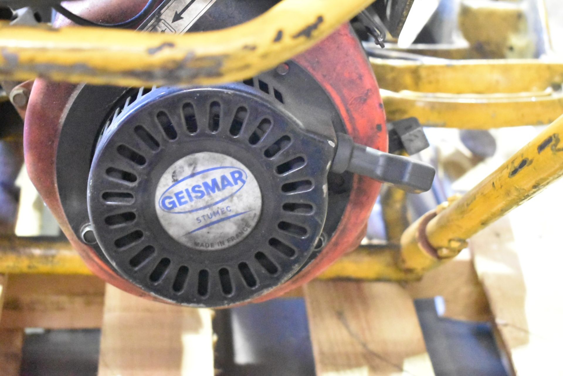 GEISMAR STUMEC 6" GAS-POWERED RAIL GRINDER WITH SPEEDS TO 3800 RPM, S/N: N/A - Image 3 of 5