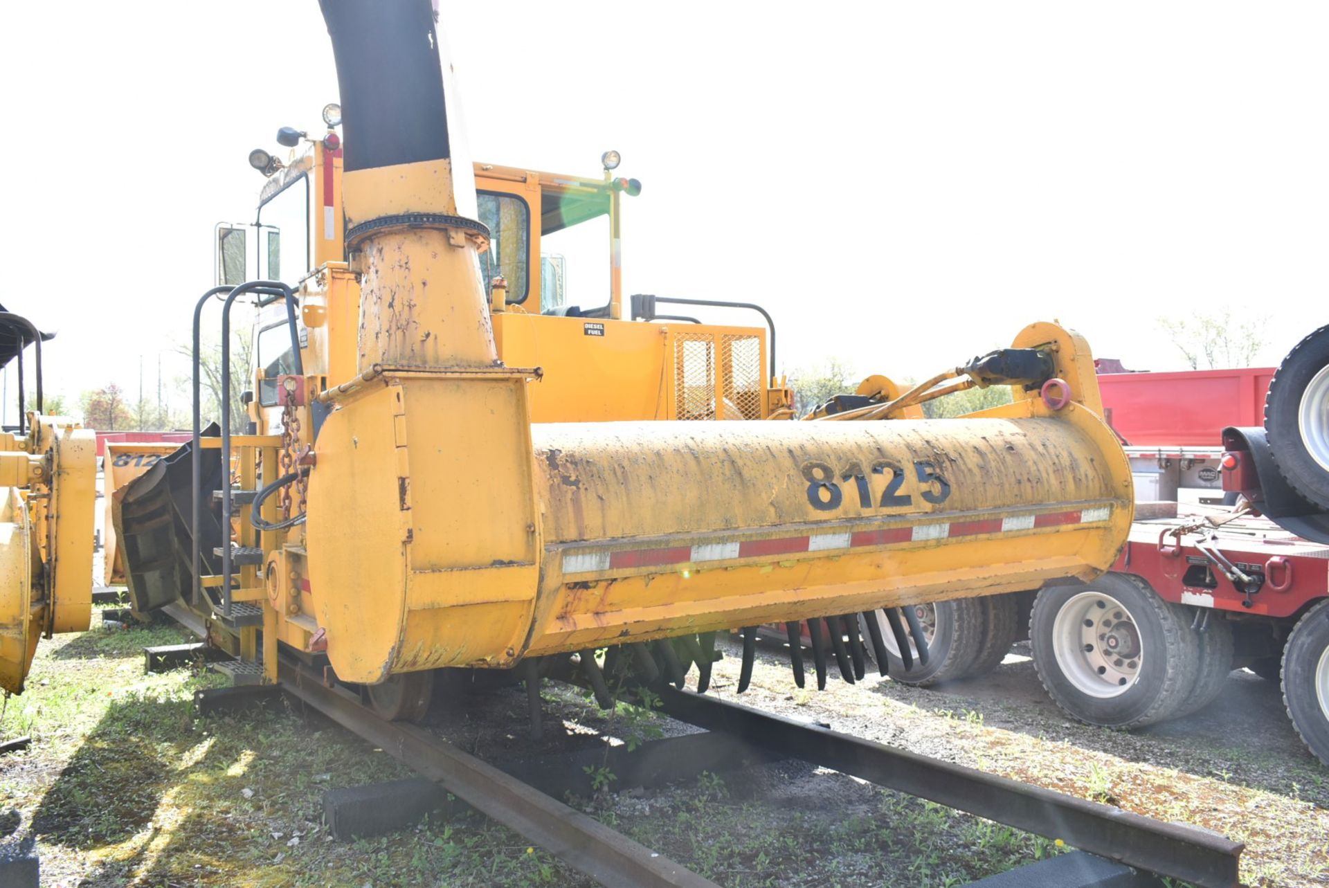 BERT PYKE BALLAST REGULATOR WITH DETROIT DIESEL ENGINE, WINTER KIT INCLUDING PLOW & SNOW BLOWER, 4, - Image 2 of 12