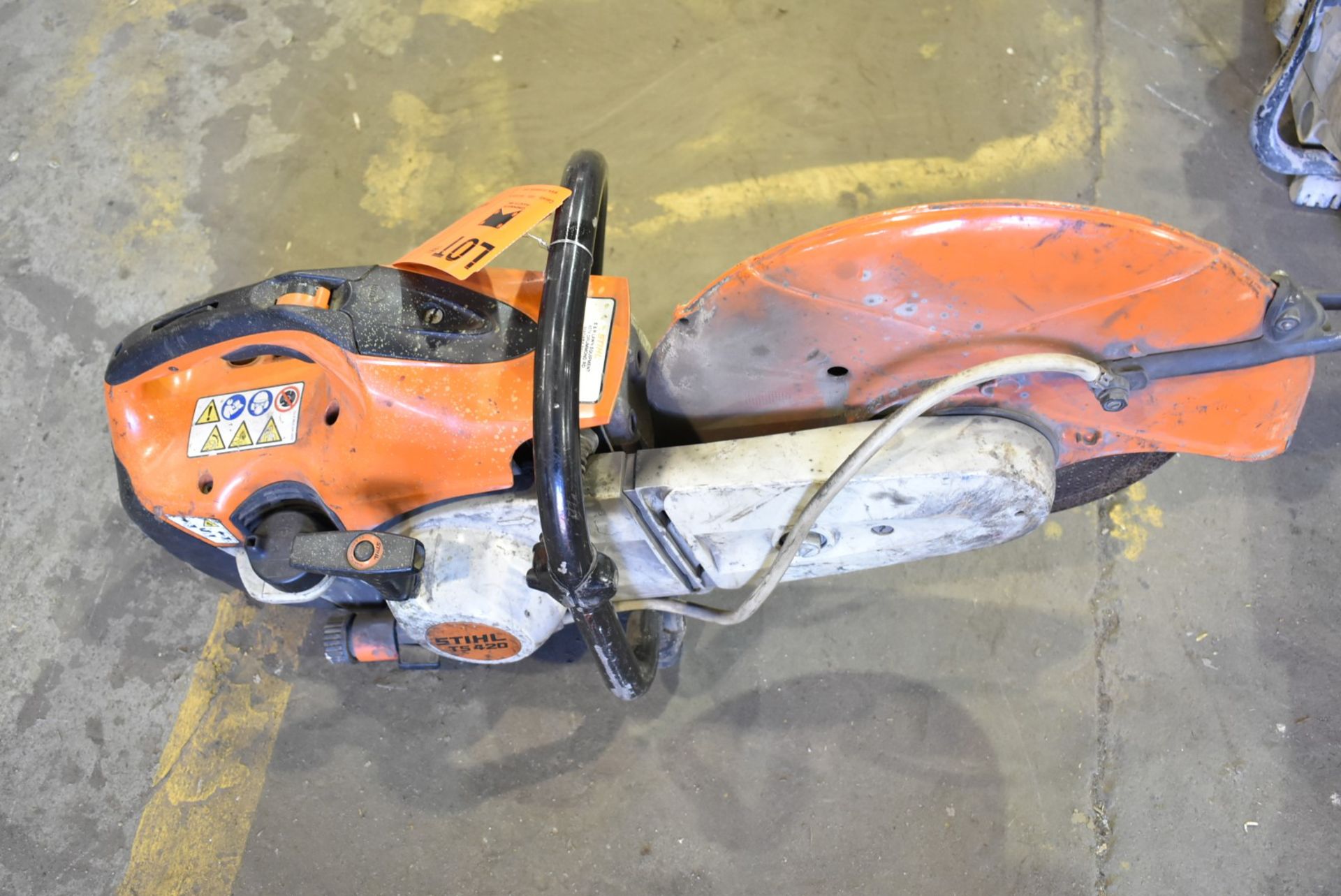 STIHL TS420 GAS POWERED 12" CHOP SAW S/N: N/A - Bild 4 aus 8