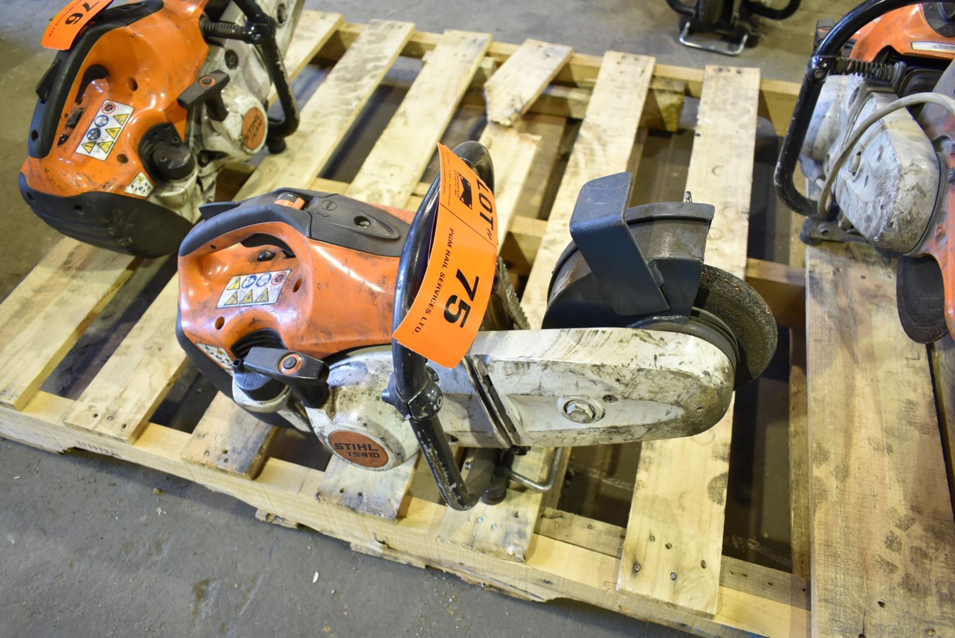 STIHL TS410 GAS POWERED RAIL GRINDER S/N: N/A