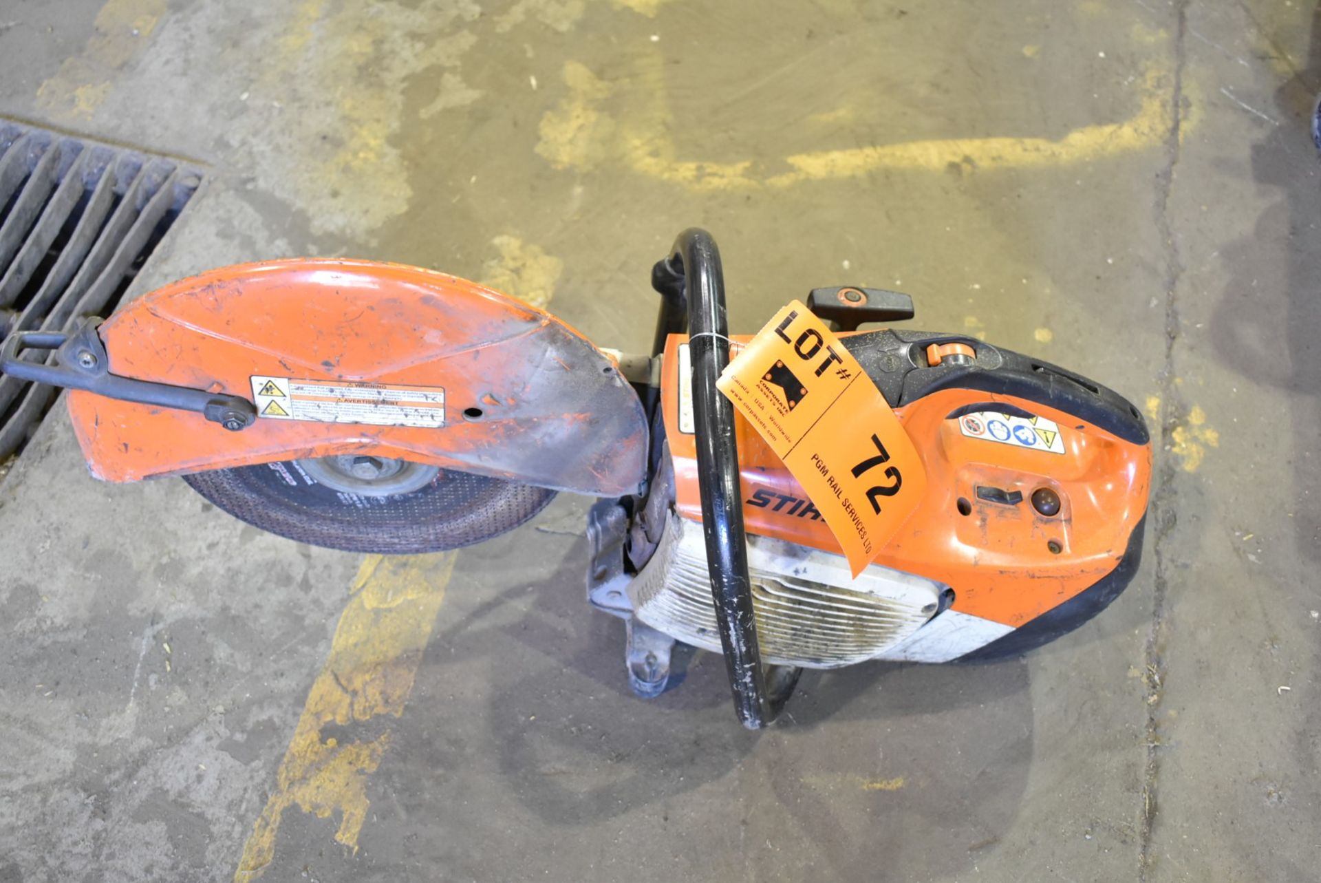 STIHL TS420 GAS POWERED 12" CHOP SAW S/N: N/A