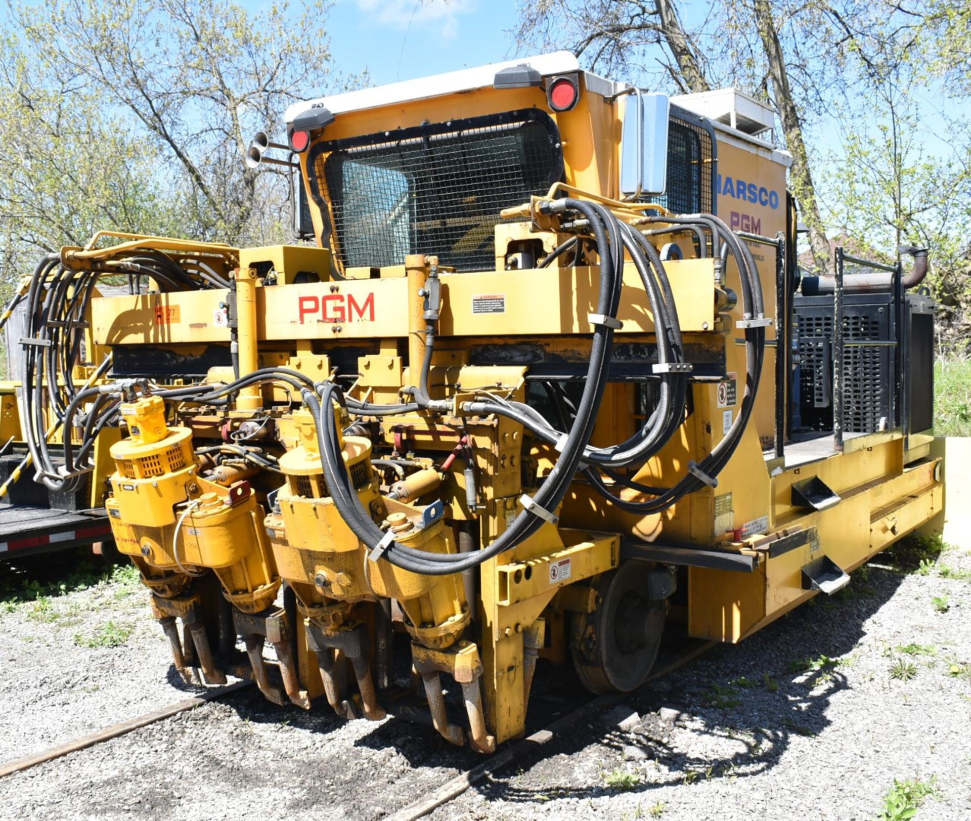 HARSCO/QUALITY TRACK EQUIPMENT JHS TAMPER WITH DIESEL ENGINE, JUPITER I CONTROLS, FULLY ENCLOSED